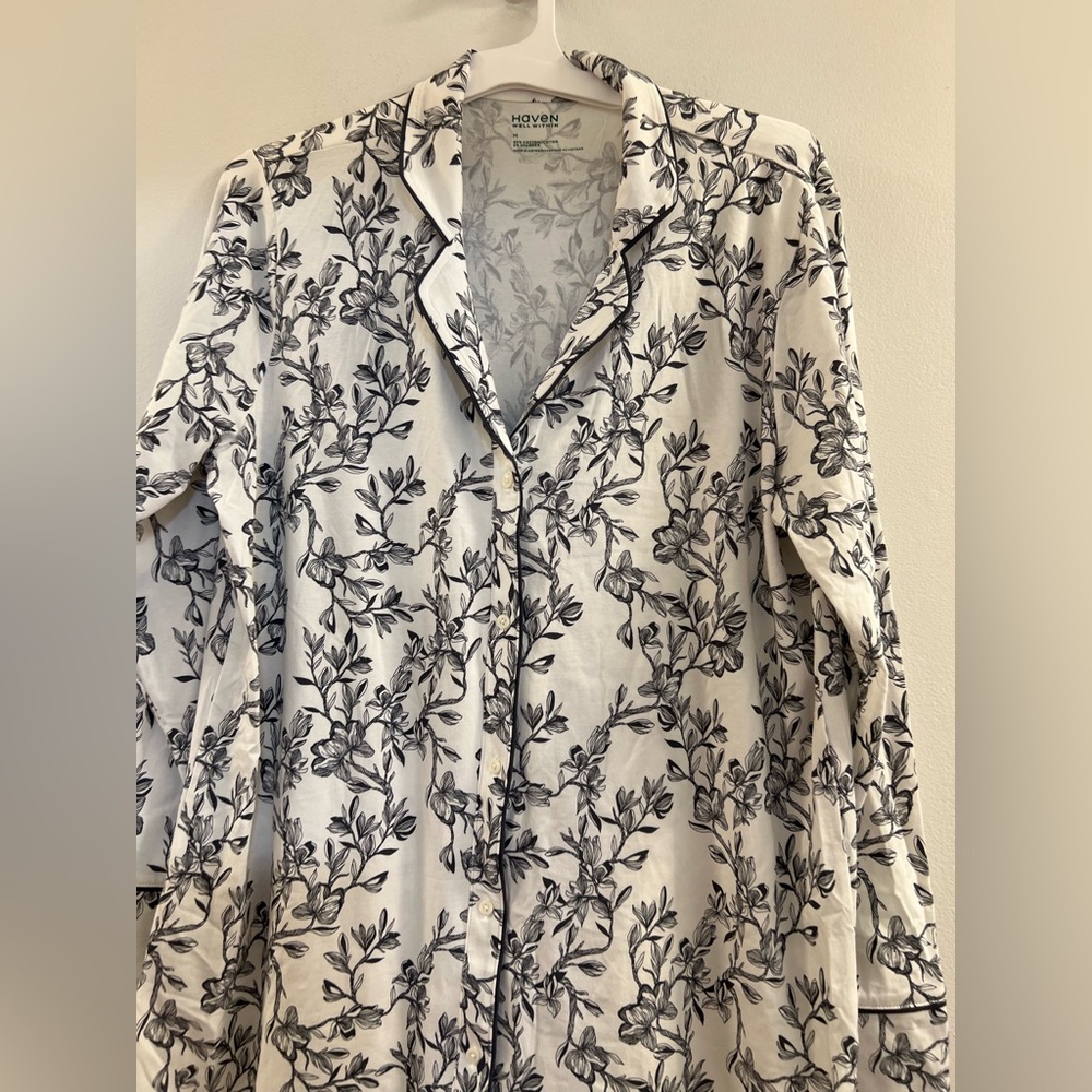 07. Haven Well Within COTTON JERSEY MAGNOLIA
SLEEP SHIRT - Picture 15 of 15
